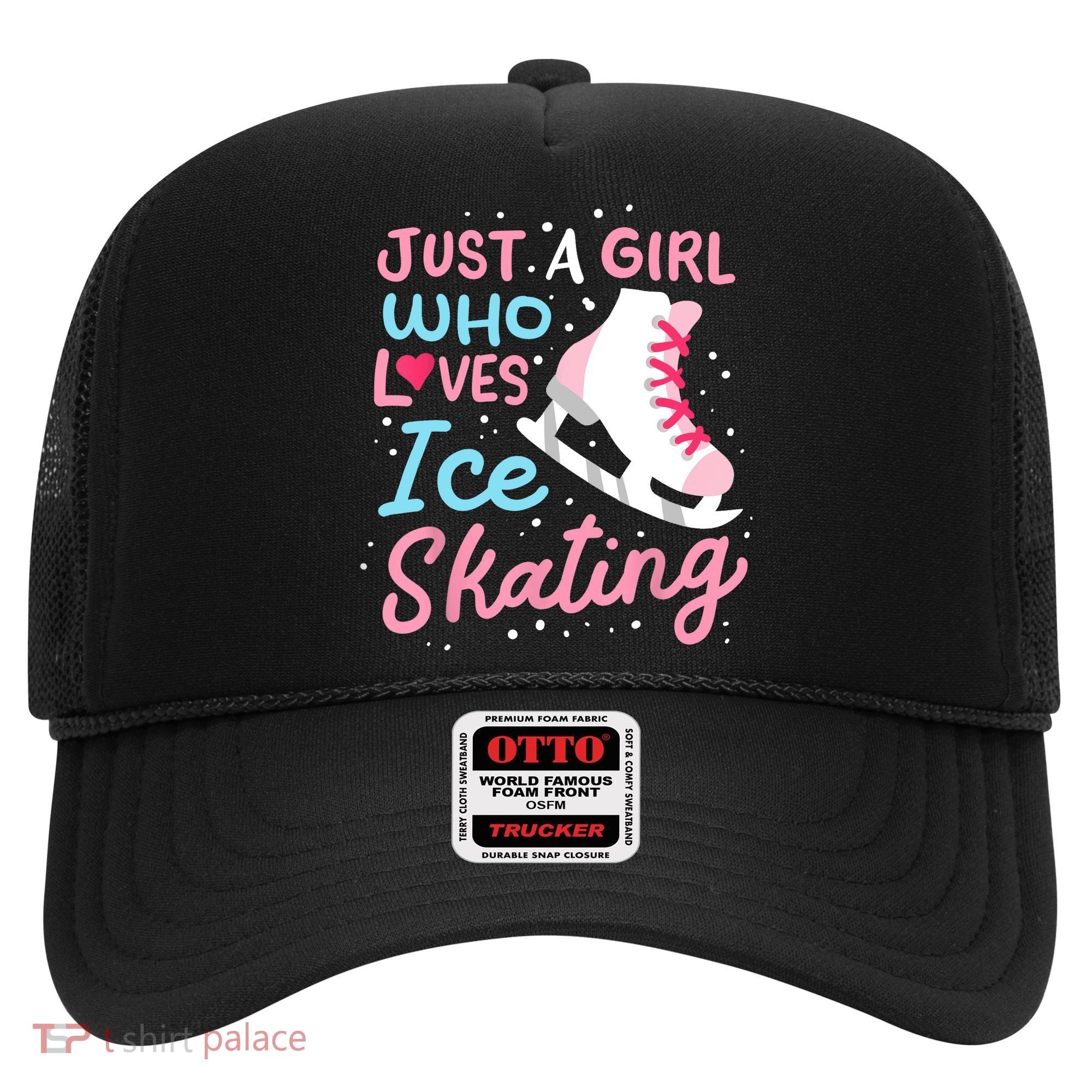 Ice Skating Just A Girl Who Loves Ice Skating Hat