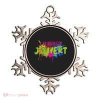 I Survived Jouvert - Caribbean Carnival Paint Splatter Ornament thumb 0