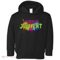 I Survived Jouvert - Caribbean Carnival Paint Splatter Toddler Hoodie thumb 0