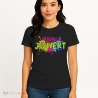I Survived Jouvert - Caribbean Carnival Paint Splatter Women's T-Shirt thumb 4