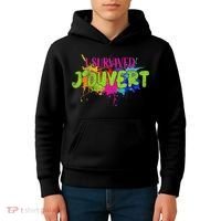 I Survived Jouvert - Caribbean Carnival Paint Splatter Kids Hoodie thumb 4