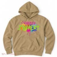 I Survived Jouvert - Caribbean Carnival Paint Splatter Hoodie thumb 0