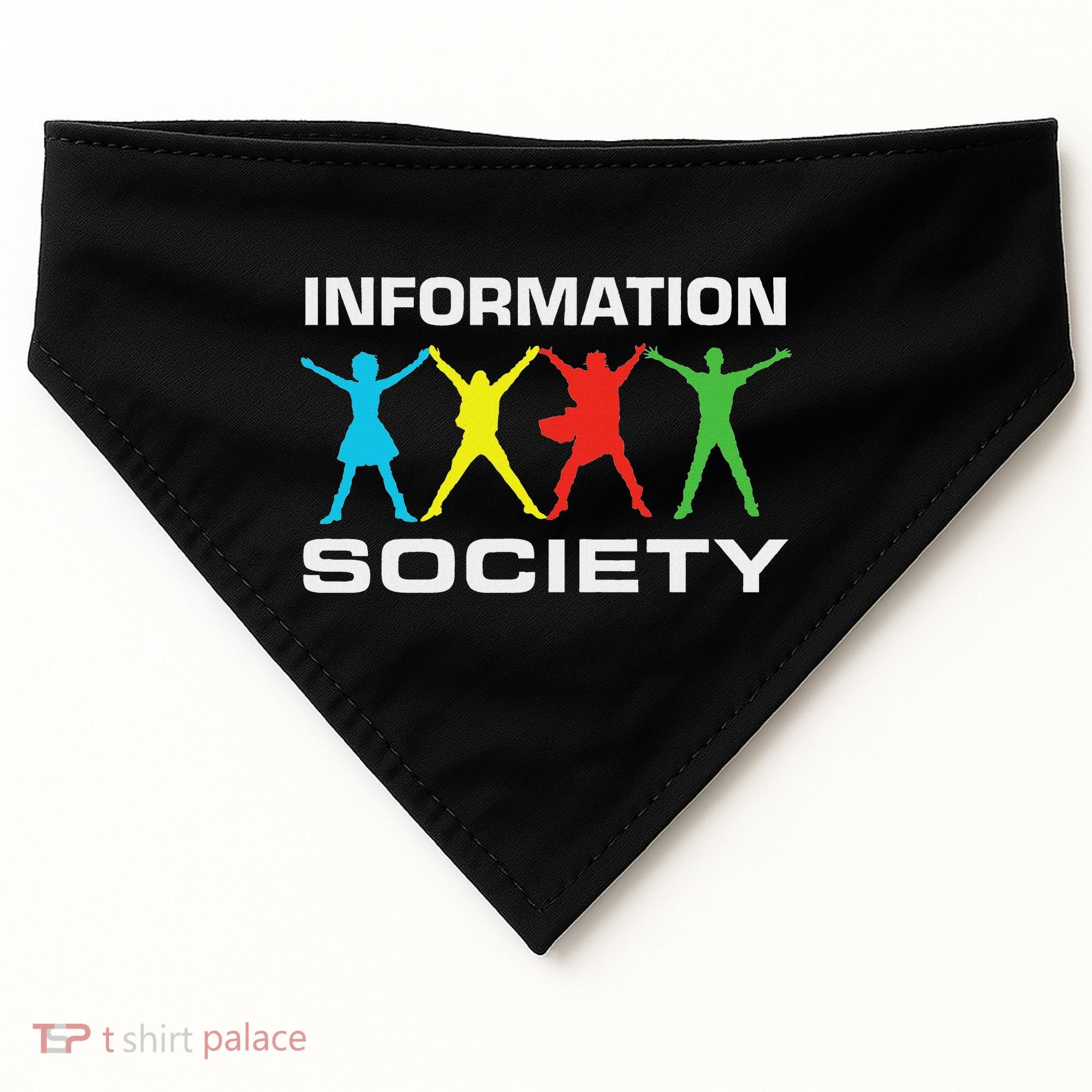 Information Society Jump USA-Made Doggie Bandana