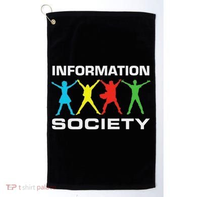 Information Society Jump Golf Towel