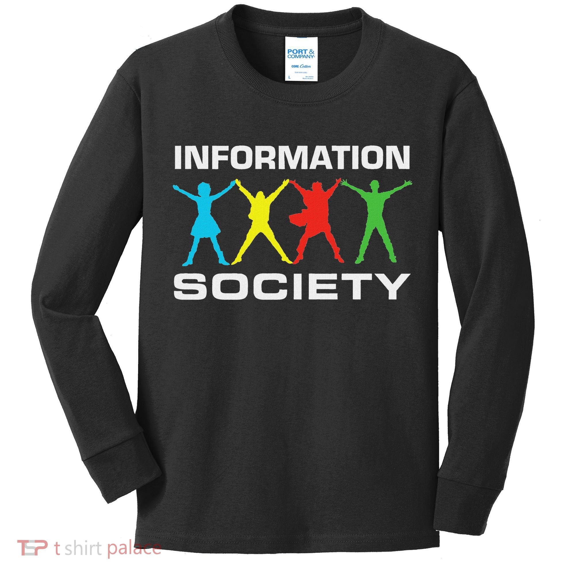 Information Society Jump Kids Long Sleeve Shirt
