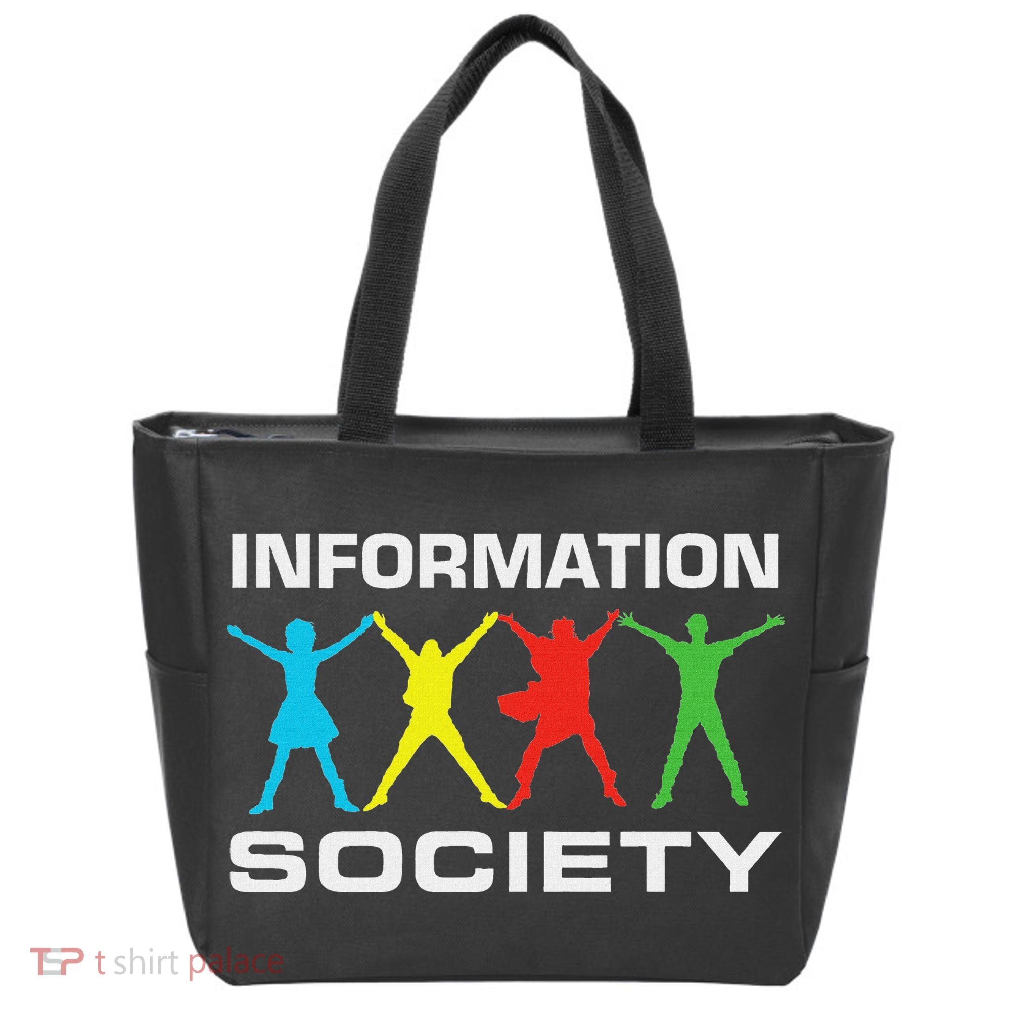 Information Society Jump Tote Bag