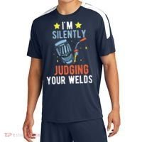 I'm Silently Judging Your Welds Welder Welding Sport-Tek Competitor United Soccer Jersey thumb 0