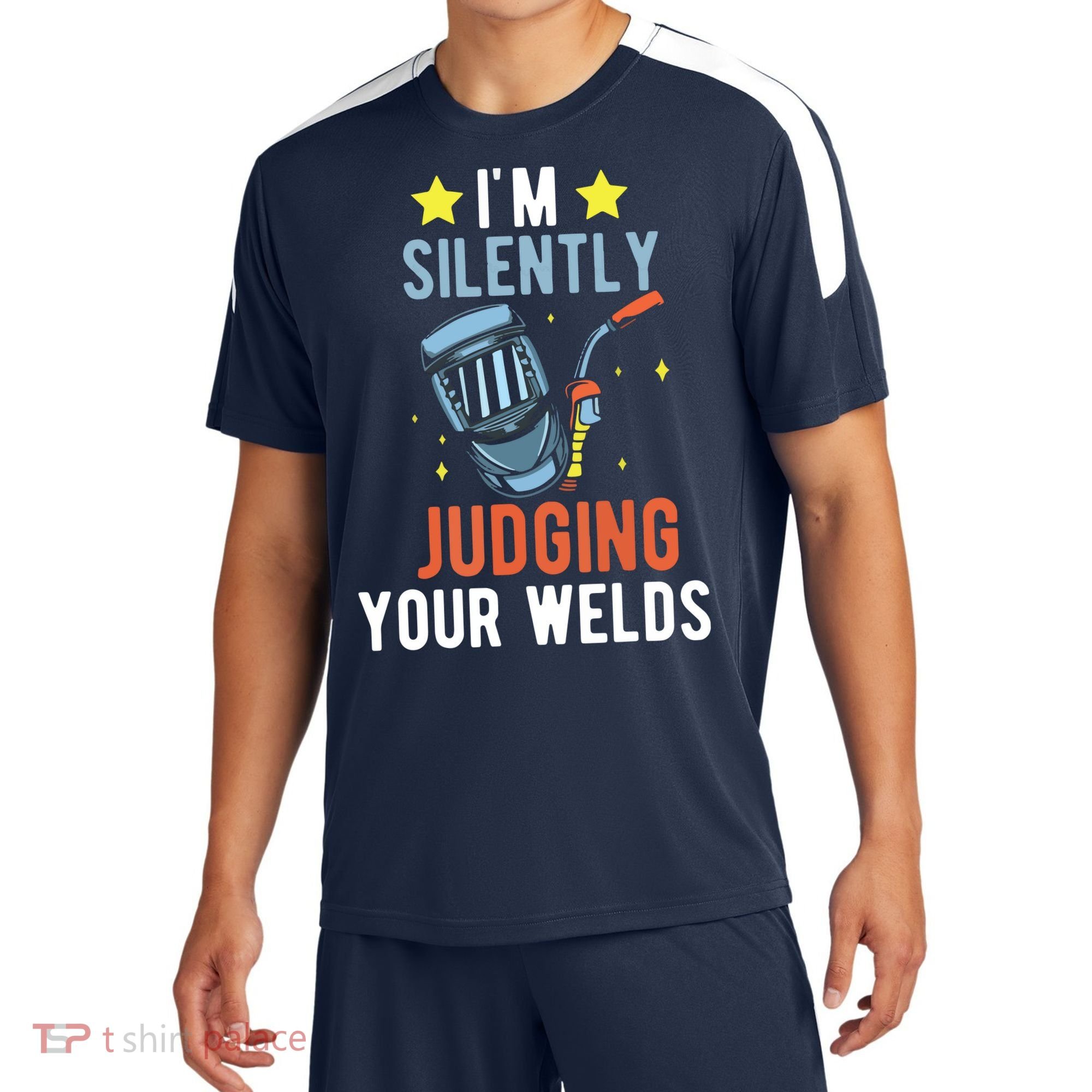 I'm Silently Judging Your Welds Welder Welding Sport-Tek Competitor United Soccer Jersey