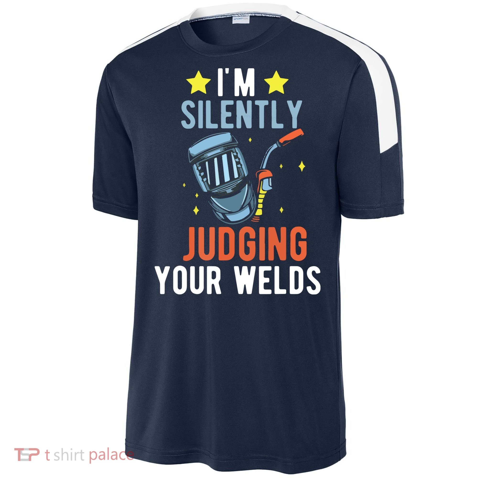 I'm Silently Judging Your Welds Welder Welding Sport-Tek Competitor United Soccer Jersey