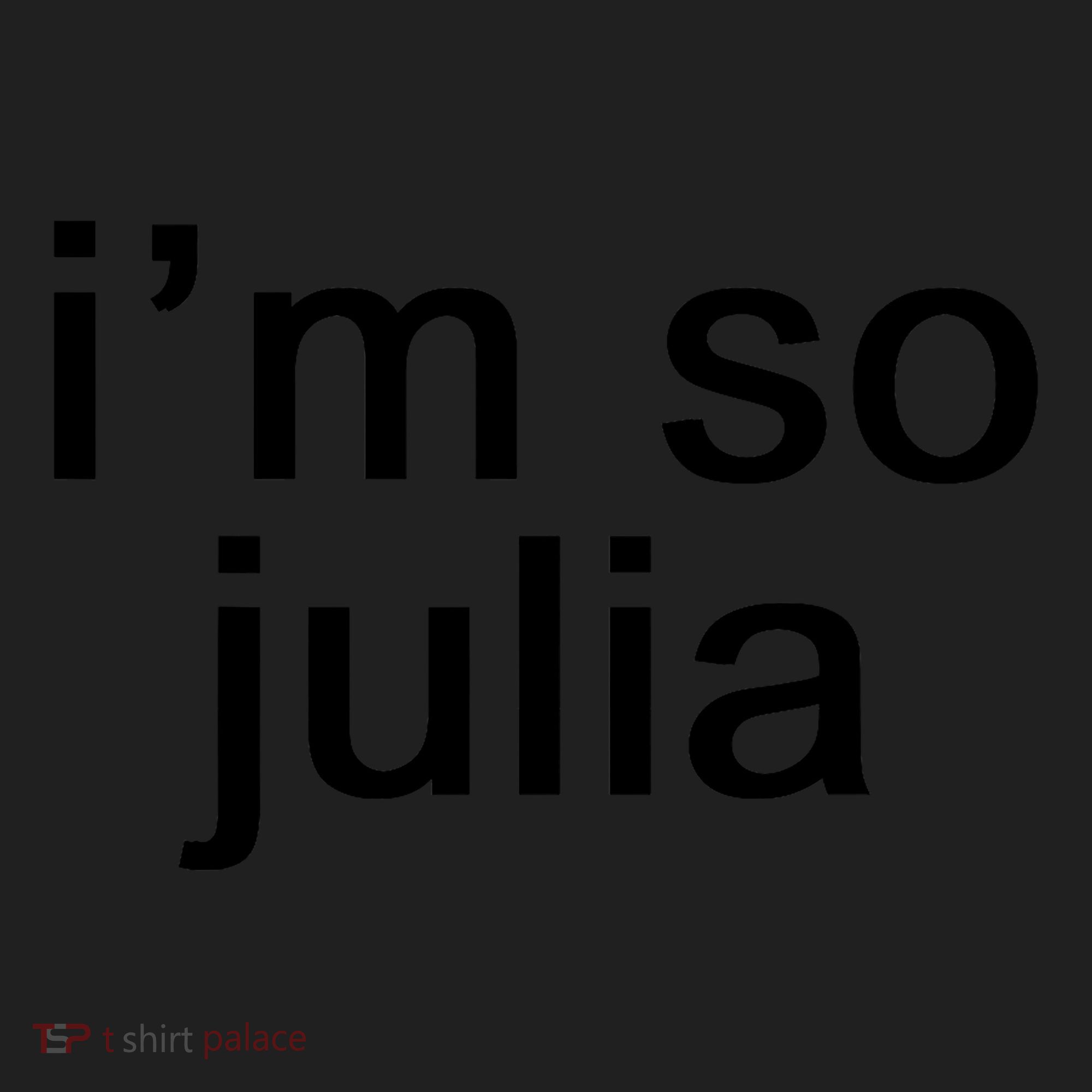 IM So Julia Funny Slang Sarcasm Fashion Statement Beanie