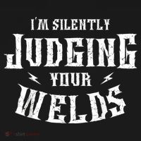 Im Silently Judging Your Welds Welding Metal Fusing Welder Women's Tank Top thumb 5