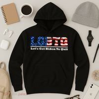 I Support LGBTQ Lets Get Biden To Quit Funny Hoodie thumb 3