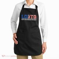 I Support LGBTQ Lets Get Biden To Quit Funny Apron thumb 2