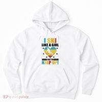 I Ski Like A Try To Keep Up Cross Country Skiing Winter Gift Hoodie thumb 0