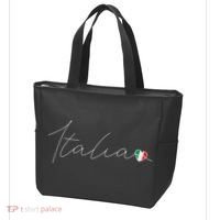 Italia Simple Love Italian Flag Heart On Italy Tote Bag thumb 3