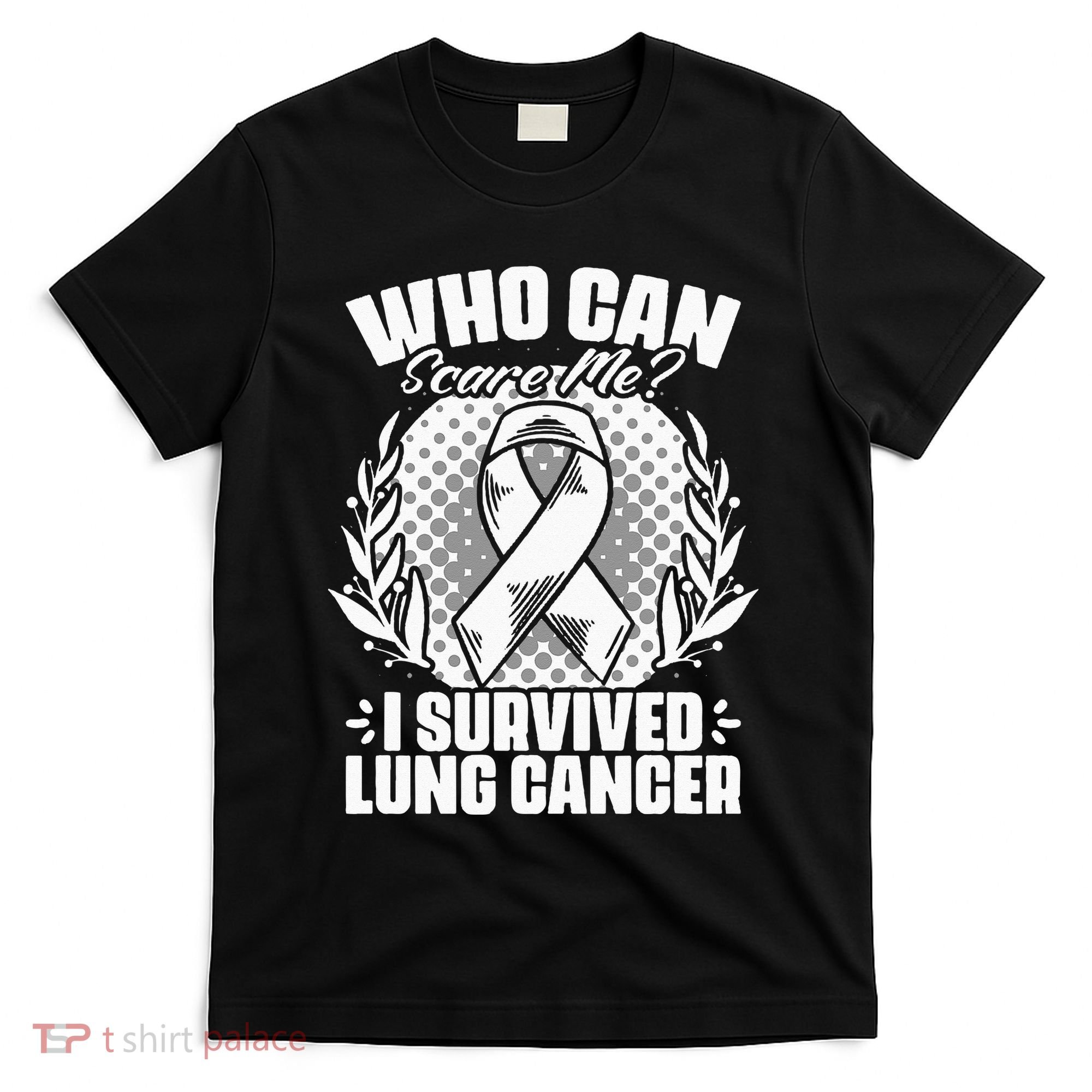 I Survived Lung Cancer Warrior Support Lung Cancer Survivor T-Shirt