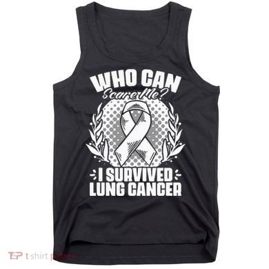 I Survived Lung Cancer Warrior Support Lung Cancer Survivor Tank Top