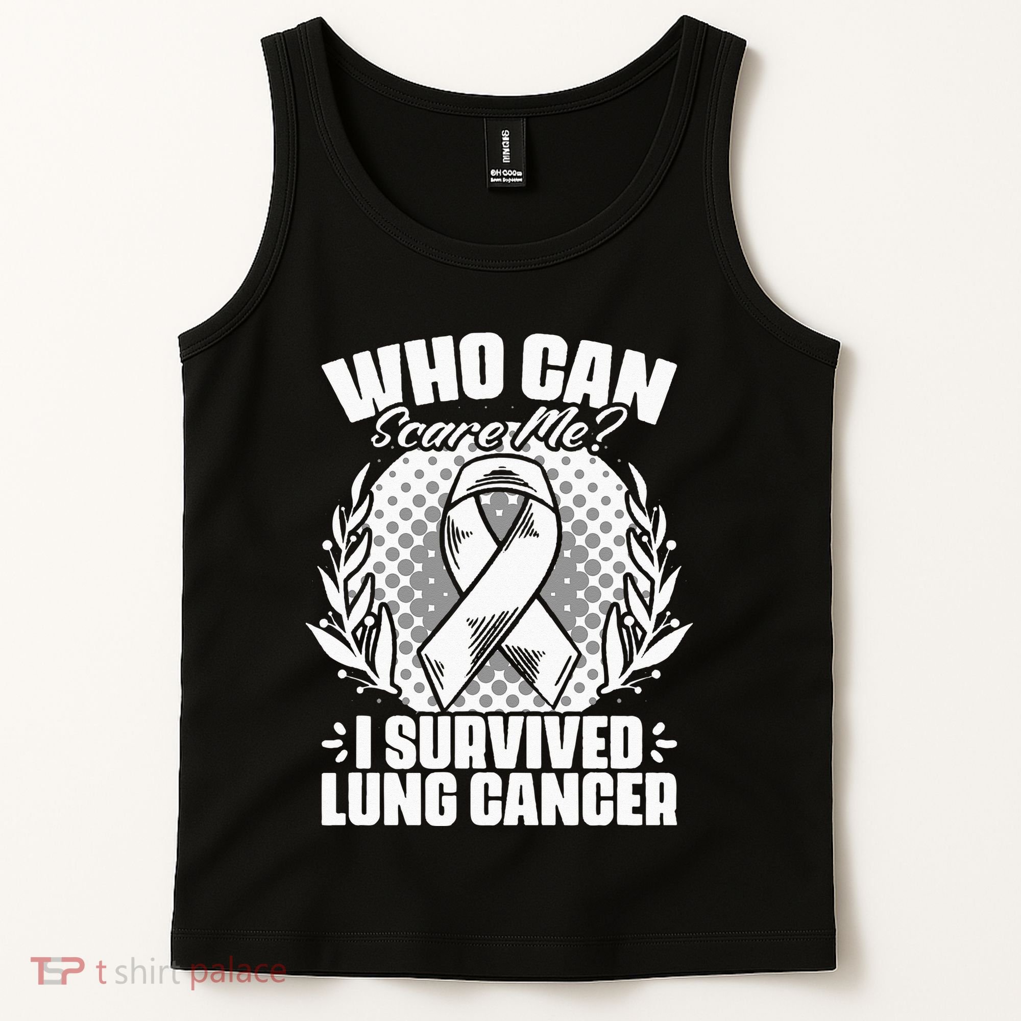 I Survived Lung Cancer Warrior Support Lung Cancer Survivor Tank Top