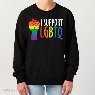 I Support Lgbtq Women's Sweatshirt