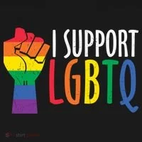 I Support Lgbtq Doggie Tank thumb 4