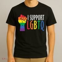 I Support Lgbtq T-Shirt thumb 3