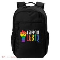 I Support Lgbtq Backpack thumb 0