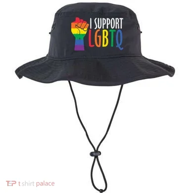 I Support Lgbtq Bucket Hat