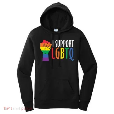 I Support Lgbtq Women's Hoodie