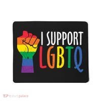 I Support Lgbtq Mousepad thumb 0