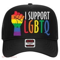 I Support Lgbtq Hat thumb 0