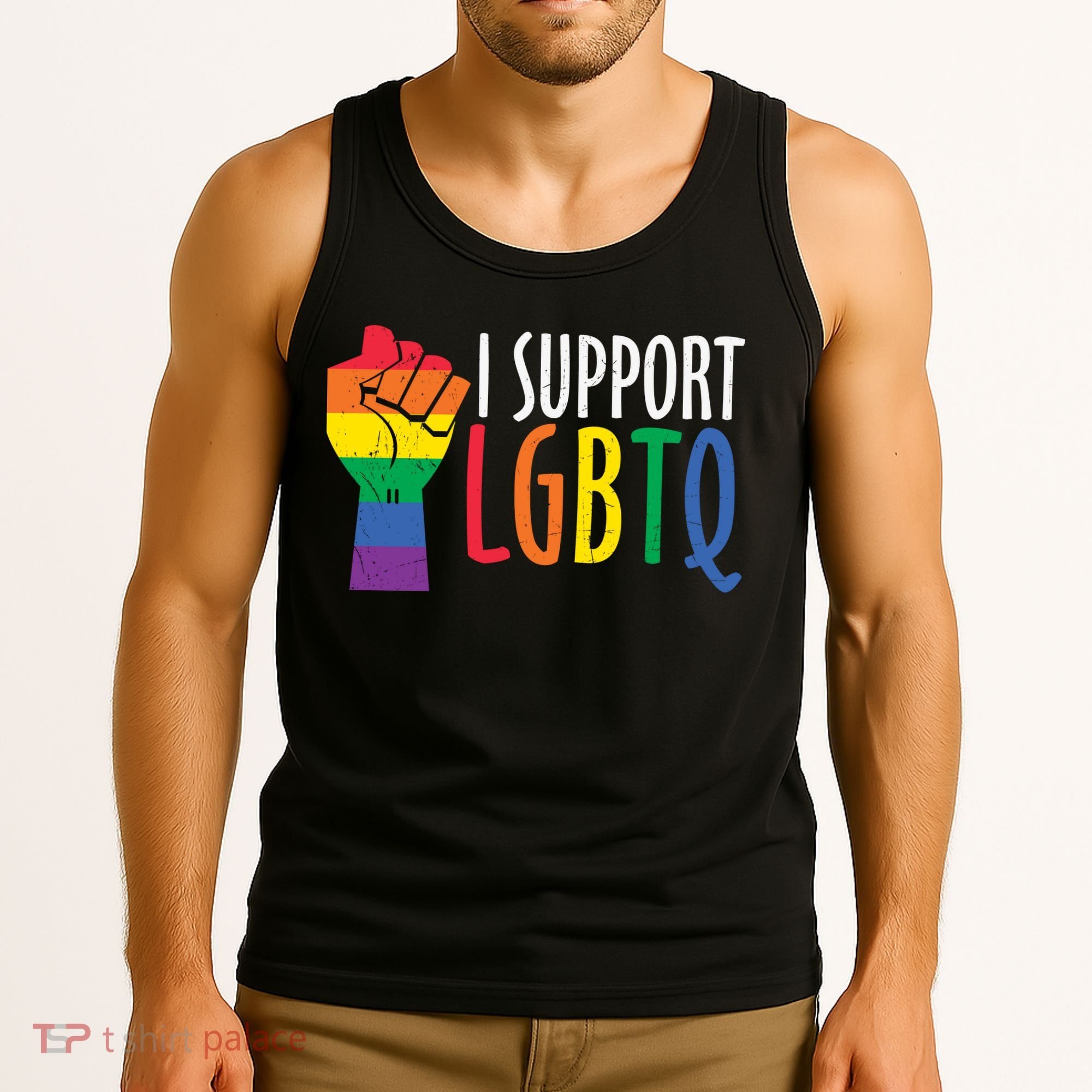 I Support Lgbtq Tank Top
