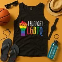 I Support Lgbtq Tank Top thumb 4