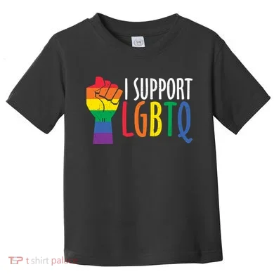 I Support Lgbtq Toddler T-Shirt