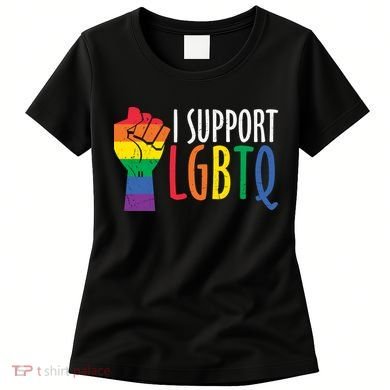 I Support Lgbtq Women's T-Shirt