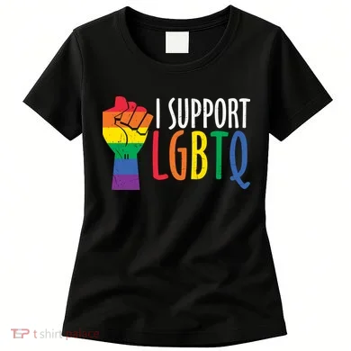 I Support Lgbtq Women's T-Shirt