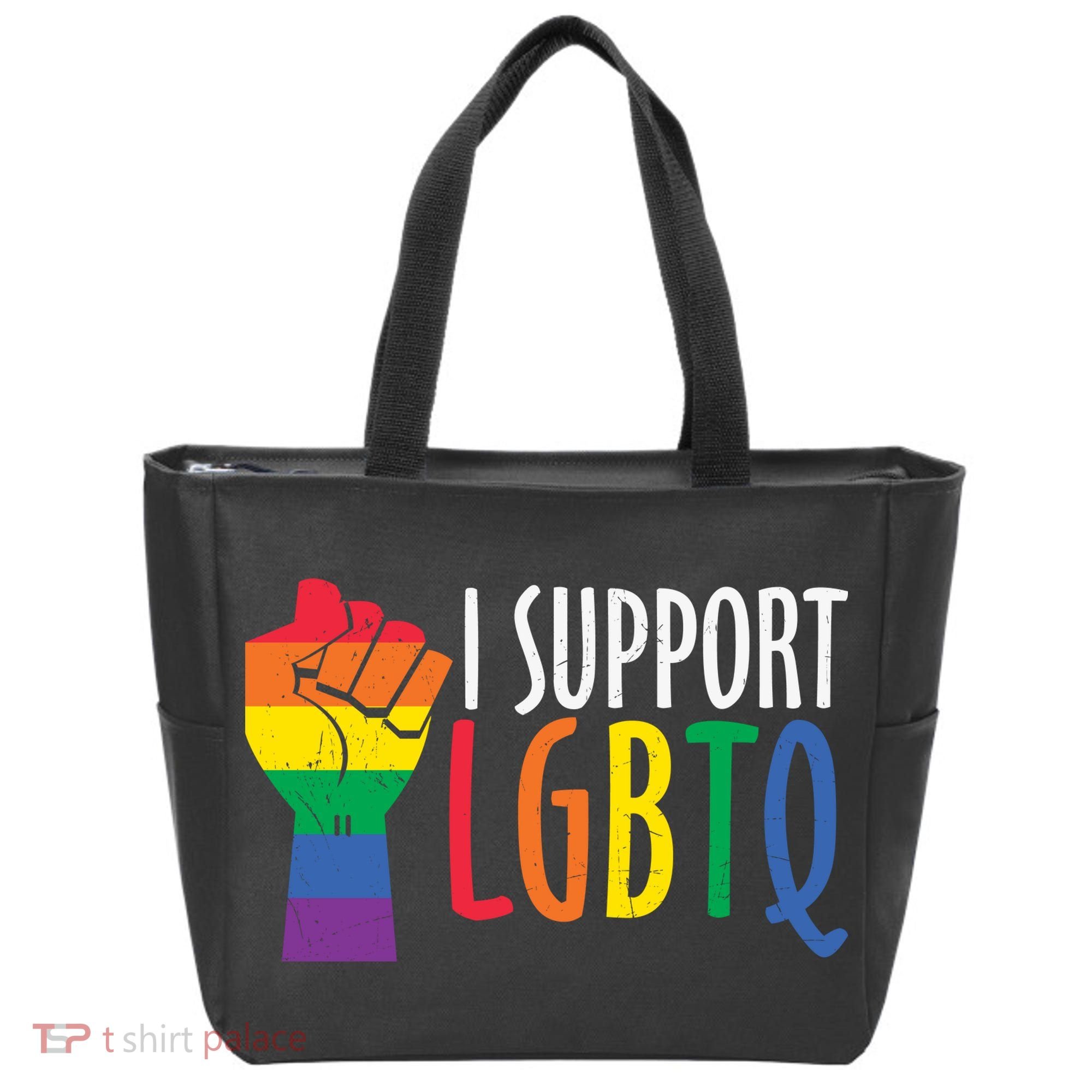 I Support Lgbtq Tote Bag