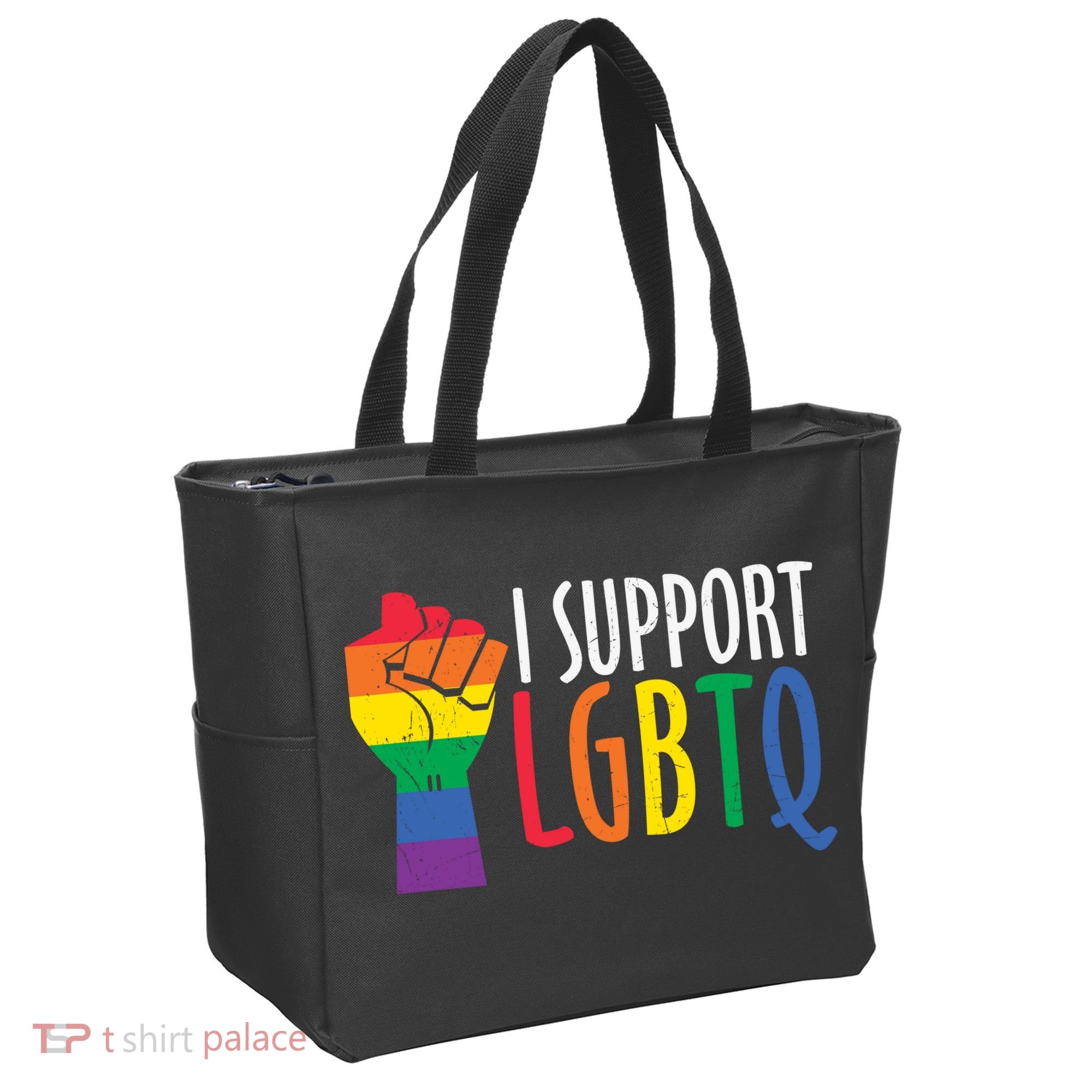 I Support Lgbtq Tote Bag