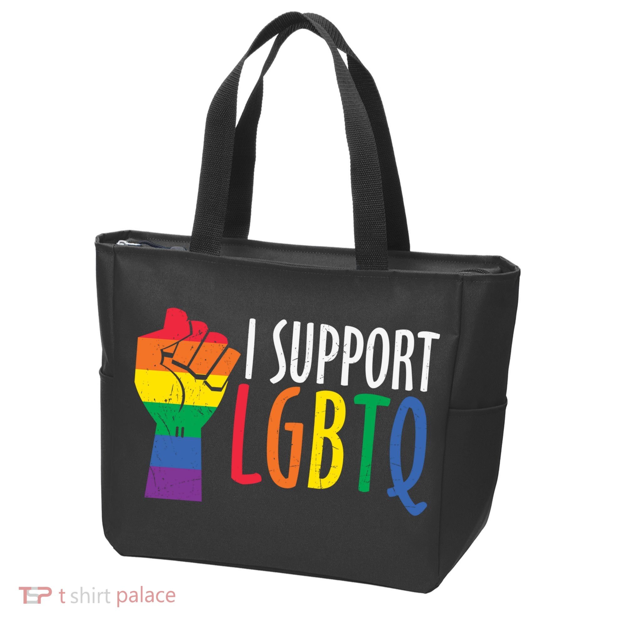 I Support Lgbtq Tote Bag
