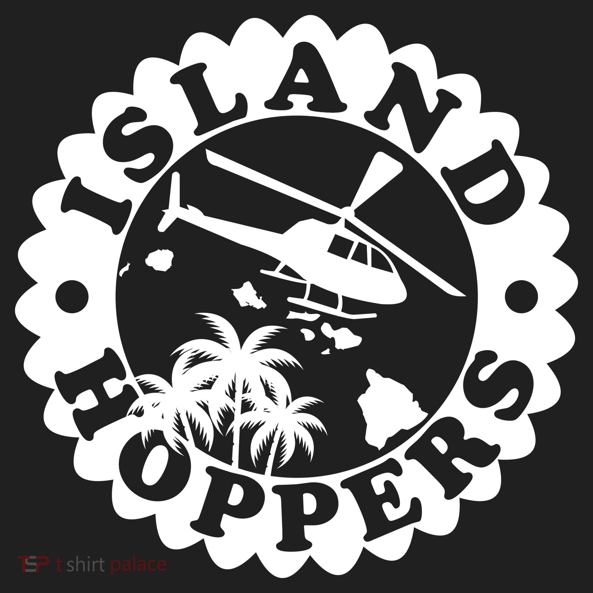 Island Hoppers Golf Towel