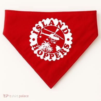 Island Hoppers USA-Made Doggie Bandana
