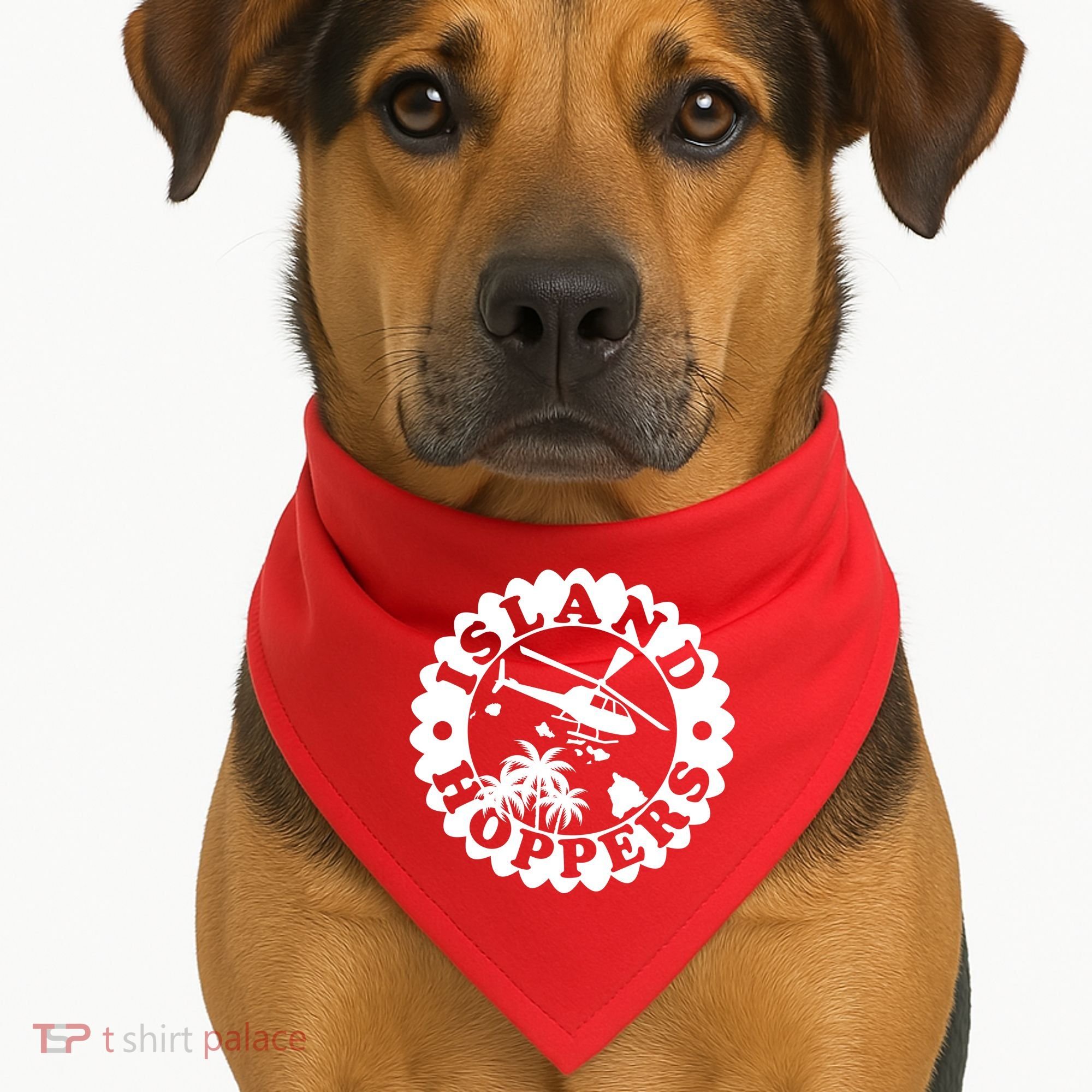 Island Hoppers USA-Made Doggie Bandana