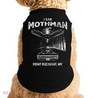 I Saw Mothman In Point Pleasant West Virginia Cryptid Doggie Tank thumb 0