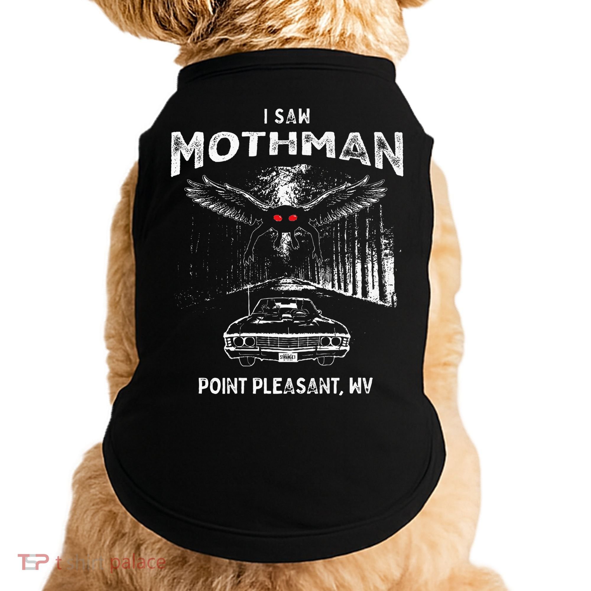 I Saw Mothman In Point Pleasant West Virginia Cryptid Doggie Tank