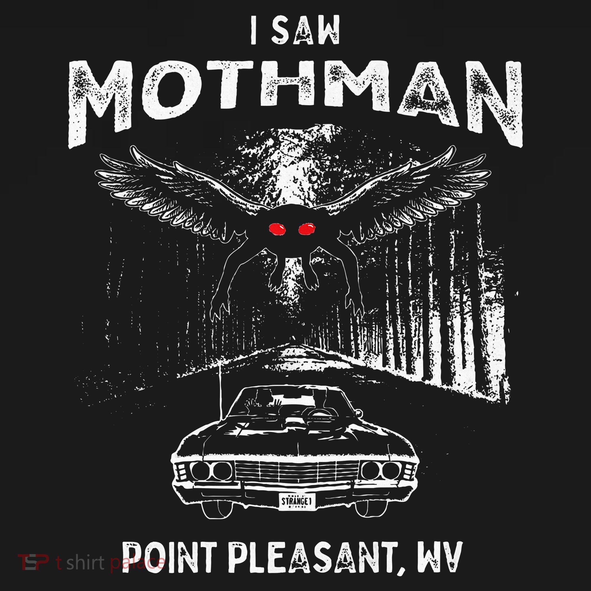 I Saw Mothman In Point Pleasant West Virginia Cryptid Doggie Tank