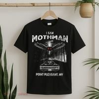 I Saw Mothman In Point Pleasant West Virginia Cryptid T-Shirt thumb 2