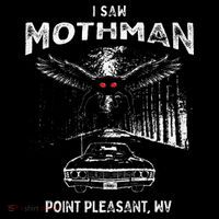 I Saw Mothman In Point Pleasant West Virginia Cryptid Women's Hoodie thumb 2