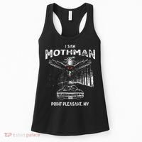 I Saw Mothman In Point Pleasant West Virginia Cryptid Women's Tank Top thumb 0