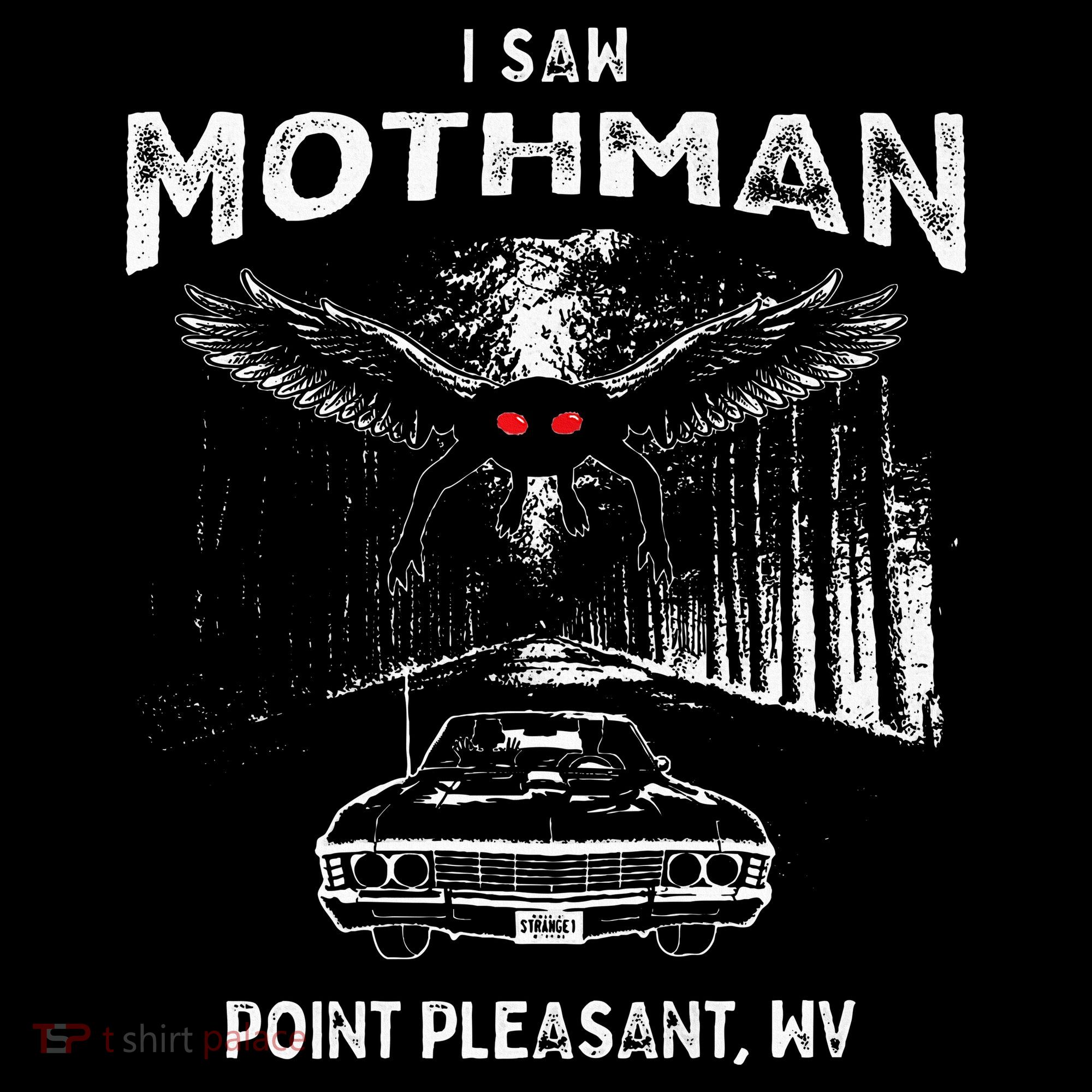 I Saw Mothman In Point Pleasant West Virginia Cryptid Baby Bodysuit