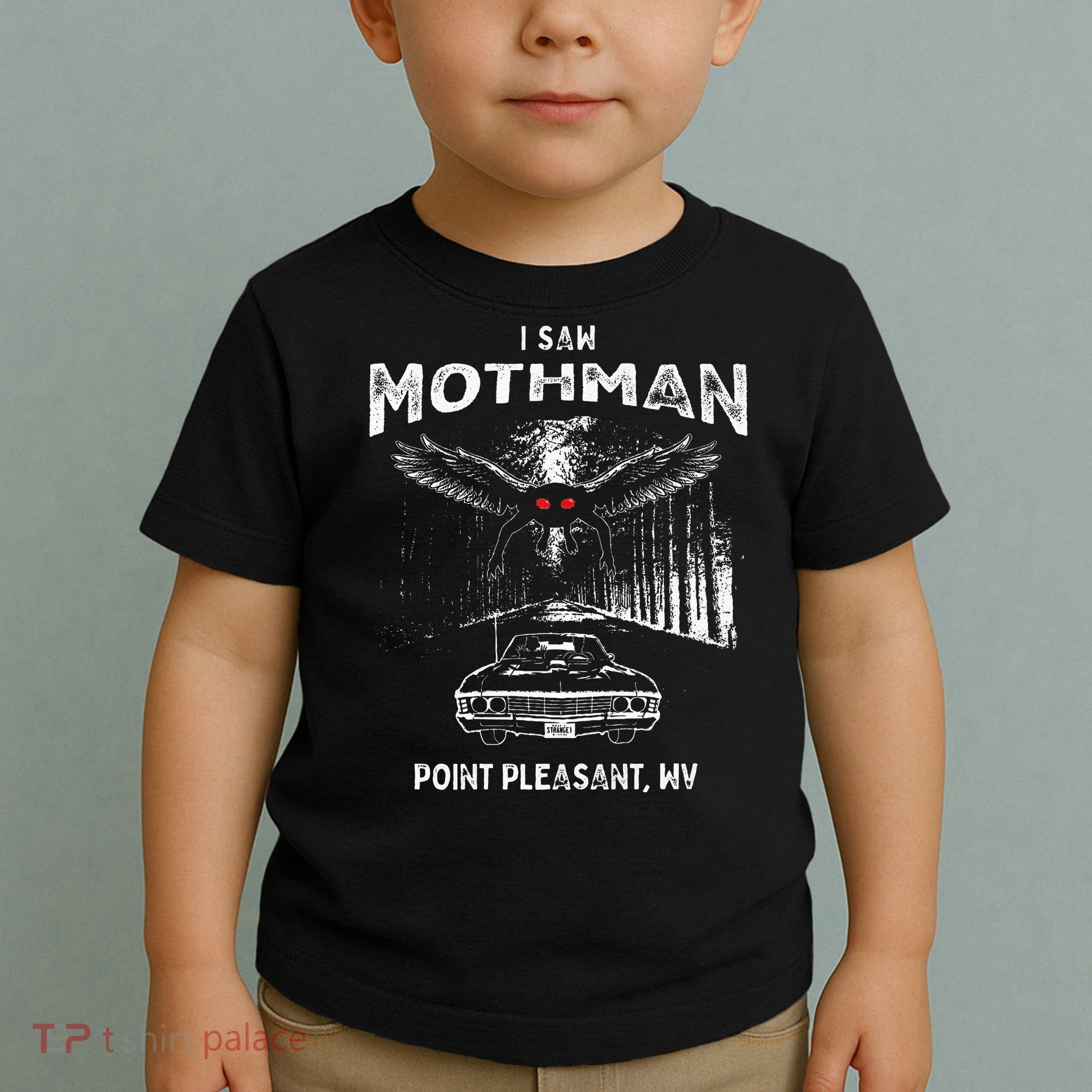 I Saw Mothman In Point Pleasant West Virginia Cryptid Toddler T-Shirt