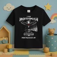 I Saw Mothman In Point Pleasant West Virginia Cryptid Toddler T-Shirt thumb 3